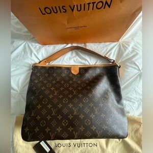 AUTHENTIC LOUIS VUITTON ✨ SLOUCHY HOBO 🔸DELIGHTFUL MM W DUST BAG
